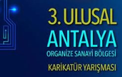 3. Ulusal Antalya OSB Karikatür Yarışması 2018