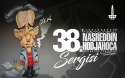 38. Uluslararası Nasreddin Hoca Karikatür Yarışması Karikatür Sergisi, Öznur Kalender ve Raşit Yakalı Karikatür Muhabbeti