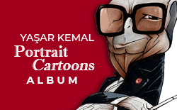 ” Yaşar Kemal Portrait Cartoons ” Album