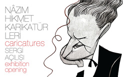 Nazım Hikmet Karikatürleri Sergisi