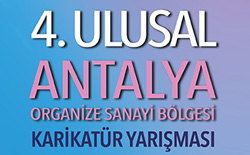 4. Ulusal Antalya Organize Sanayi Bölgesi Karikatür Yarışması 2019