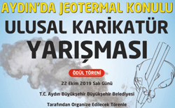 Aydın Büyükşehir Belediyesi ”Jeotermal” Konulu Ulusal Karikatür Yarışması 2019