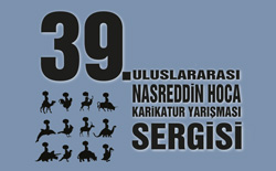 39. Uluslararası Nasreddin Hoca Karikatür Yarışması Karikatür Sergisi İzmir’de