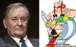 ‘Asterix’in yaratıcısı İllüstratör ve Yazar Albert Uderzo Öldü