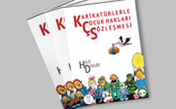 “Karikatürlerle Çocuk Hakları Sözleşmesi” kitabı yayınlandı…